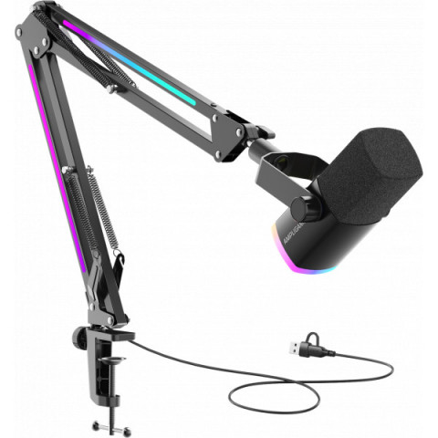 Мікрофон динамічний Fifine AM8PROT USB/XLR Black Купити в Україні