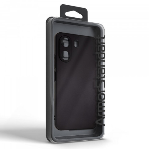 Чохол ArmorStandart Matte Slim Fit для Xiaomi Redmi 13C 4G / Poco C65 Camera cover Black (ARM74846)