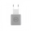 Мережевий зарядний пристрій WK WP-U11i Blanc 2.1A 2*USB + кабель Lightning 220V (EU) White (6970349283614)