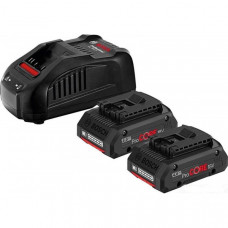 Набір акумулятора та зарядного пристрою Bosch Professional ProCore 18В 2х18В 4А·год ЗП