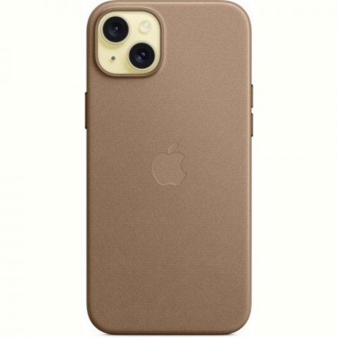 Чохол-накладка Apple FineWoven Case with MagSafe для Apple iPhone 15 Plus Taupe (MT473)
