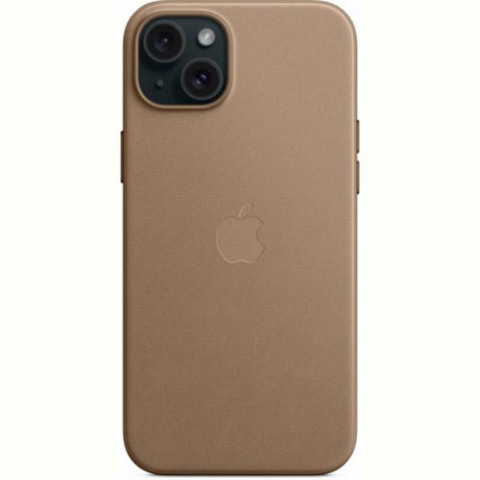 Чохол-накладка Apple FineWoven Case with MagSafe для Apple iPhone 15 Plus Taupe (MT473)