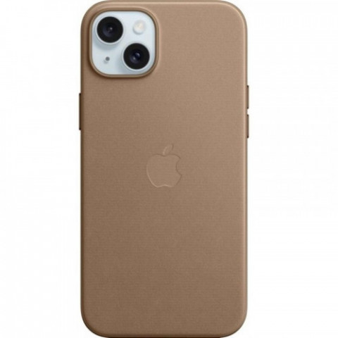 Чохол-накладка Apple FineWoven Case with MagSafe для Apple iPhone 15 Plus Taupe (MT473)