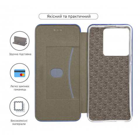 Чохол-книжка ArmorStandart G-Case для Xiaomi Poco X6 5G Blue (ARM74136)