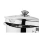 Каструля зі скляною кришкою та зливом Ardesto Gemini Lecco, 4.7л, нержавіюча сталь