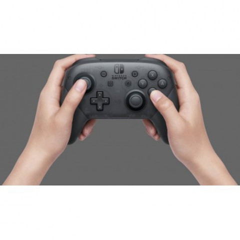 Бездротовий контролер Nintendo Switch Pro Controller Black (045496430528)