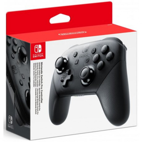 Бездротовий контролер Nintendo Switch Pro Controller Black (045496430528)