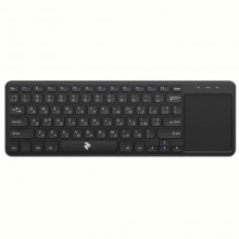 Клавіатура бездротова 2E KT100 WL Ukr (2E-KT100WB) Black USB