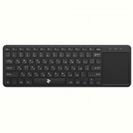 Клавіатура бездротова 2E KT100 WL Ukr (2E-KT100WB) Black USB