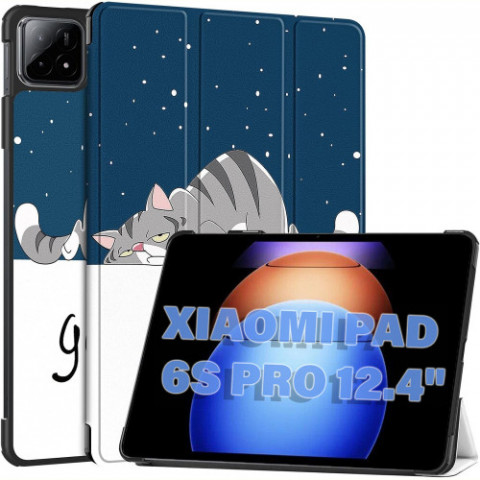 Чохол-книжка BeCover Smart Case для Xiaomi Pad 6S Pro 12.4" Good Night (711088)