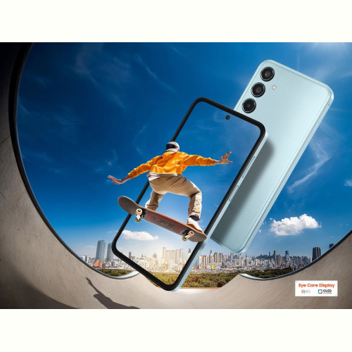 Смартфон Samsung Galaxy M35 5G SM-M356 6/128GB Dual Sim Light Blue (SM-M356BLBBEUC)