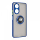 Чохол ArmorStandart Frosted Matte Ring для OPPO A58 4G Navy Blue (ARM72705)