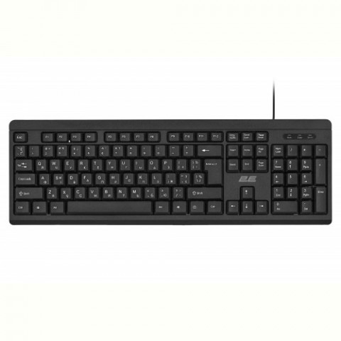 Комплект (клавіатура, миша) 2E MK401 Black (2E-MK401UB_UA)
