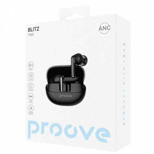 Навушники TWS Proove Blitz Black (TWBL00010001) Купити в Україні