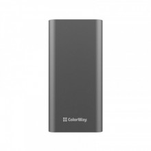Універсальна мобільна батарея ColorWay 20000mAh Gray (CW-PB200LPH3GR-PDD)