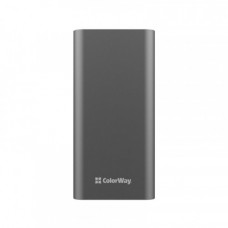 Універсальна мобільна батарея ColorWay 20000mAh Gray (CW-PB200LPH3GR-PDD)
