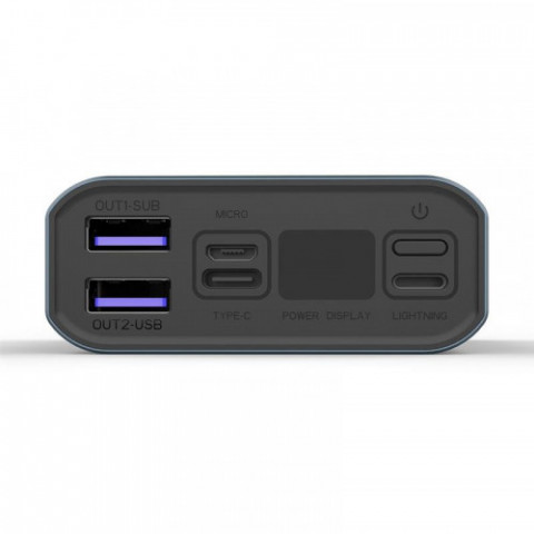 Універсальна мобільна батарея ColorWay 20000mAh Gray (CW-PB200LPH3GR-PDD)