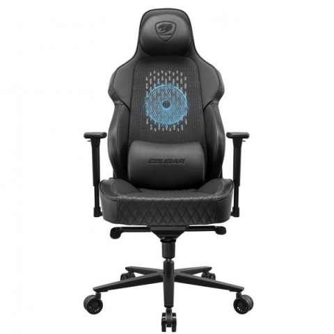 Крісло ігрове NxSys Aero Black, колір чорний