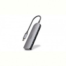 USB-хаб REAL-EL CQ-415 USB Type-C 4-в-1