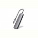 USB-хаб REAL-EL CQ-415 USB Type-C 4-в-1