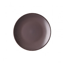 Тарілка обідня Ardesto Lucca Grey brown, 26см, кераміка, коричневий