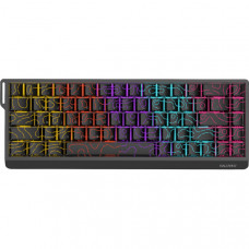 Дротова механічна клавіатура Ajazz NK68 V2 Red Switch (NK68-V2-R-S-B)