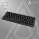 Дротова механічна клавіатура Ajazz NK68 V2 Red Switch (NK68-V2-R-S-B) Купити в Україні