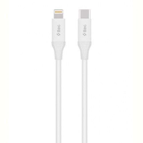 Кабель Ttec (2DK40B) USB-C - Lightning 1.5м, White