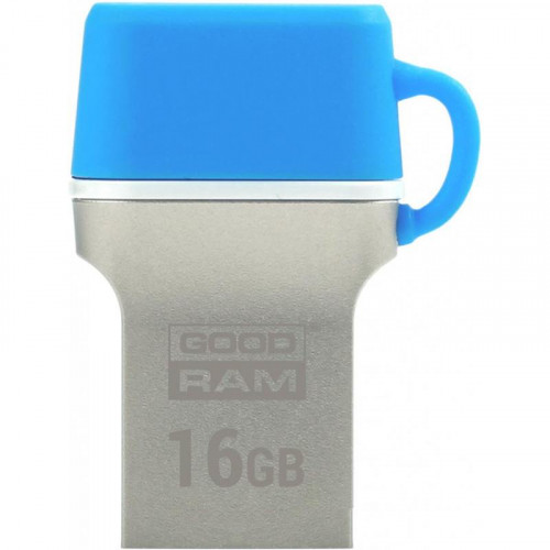 Флеш-накопичувач USB3.0 16GB Type-C GOODRAM ODD3 (DualDrive) Blue (ODD3-0160B0R11)