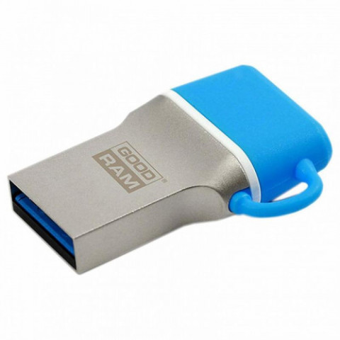 Флеш-накопичувач USB3.0 16GB Type-C GOODRAM ODD3 (DualDrive) Blue (ODD3-0160B0R11)