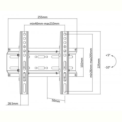 Кронштейн Satelit 19-49TILT200 (VESA200х200)