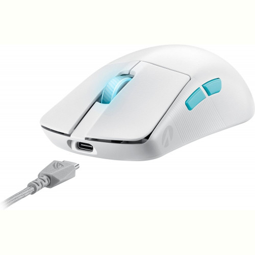 Миша бездротова Asus ROG Harpe Ace Aim Lab Edition White (90MP02W0-BMUA10)