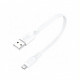 Кабель Foneng X107 USB - micro USB (M/M), 2.1 A, 0.25 м, White (X107-CA-MU)