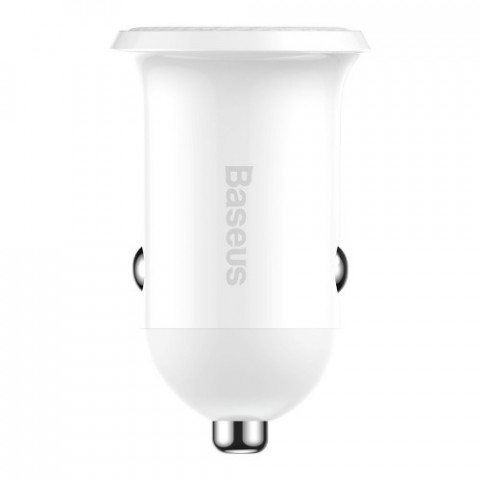 Автомобільний зарядний пристрій Baseus Grain Pro 4.8A 2USB White (CCALLP-02)