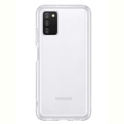 Чохол-накладка Samsung Soft Clear Cover для Samsung Galaxy A03s SM-A037 Transparent (EF-QA037TTEGRU)