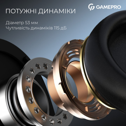 Дротова ігрова гарнітура GamePro Asgard Freya (HS145B) Купити в Україні