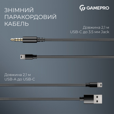 Дротова ігрова гарнітура GamePro Asgard Freya (HS145B) Купити в Україні