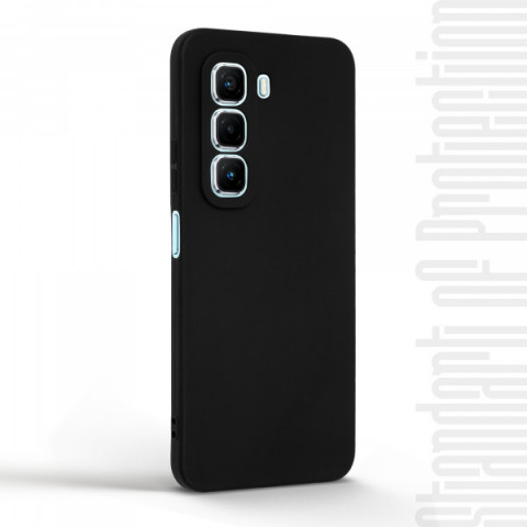 Чохол ArmorStandart Matte Slim Fit для Infinix Hot 50 Pro 4G Camera cover Black (ARM80959)
