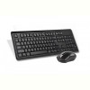 Комплект (клавіатура, мишка) бездротовий A4Tech 4200N (GR-92+G3-200N) Black USB