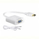 Адаптер Voltronic YT-C-HDMI(M)/VGA(F)+AUX-W (08632) HDMI - VGA
