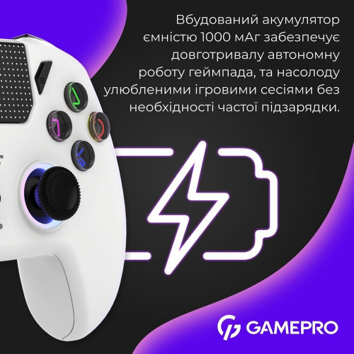 Геймпад GamePro GPS13W White