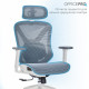 Крісло офісне Officepro Atlas (OC630-W-DG-DG) Купити в Україні