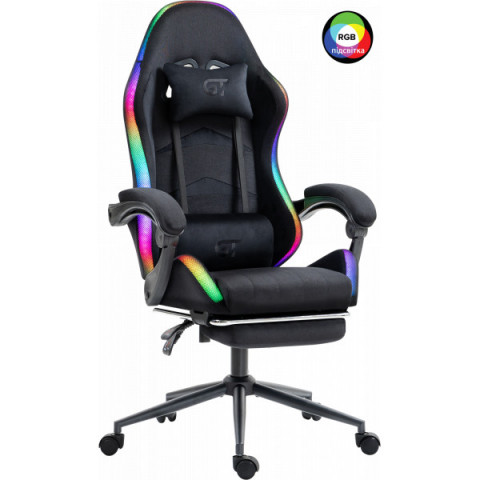 Геймерське крісло GT Racer X-2325 Fabric Black L