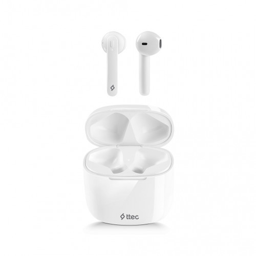 Bluetooth-гарнітура Ttec AirBeat LiteTrue Wireless Headsets White (2KM129B)