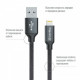 Кабель ColorWay USB-Lihgtning, 1м Black (CW-CBUL004-BK)