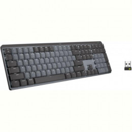 Клавіатура бездротова Logitech MX Mechanical Graphite Clicky (920-010759)