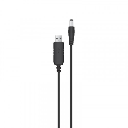 Кабель живлення ACCLAB USB to DC, 5,5х2,1 мм, 5V, 1,5A, 1 м Black (1283126552816)