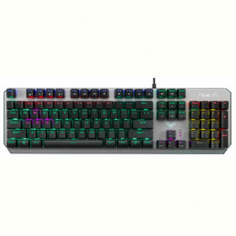 Клавіатура Aula Dawnguard Mechanical Wired Keyboard (6948391234533) Silver USB