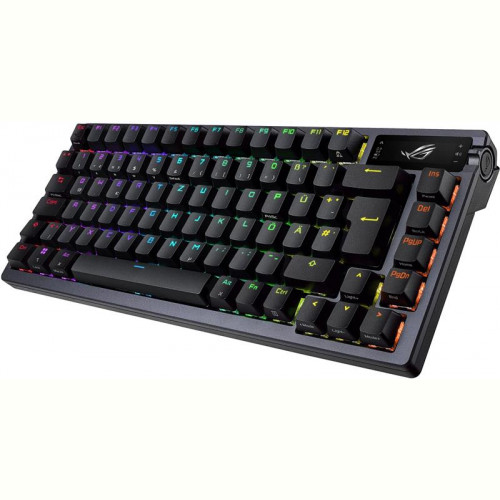 Клавіатура бездротова Asus ROG Azoth RGB WL BT Black (90MP0316-BKUA01)