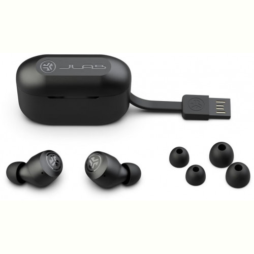 Bluetooth-гарнітура JLab Go Air Pop TWS Black (IEUEBGAIRPOPRBLK124)